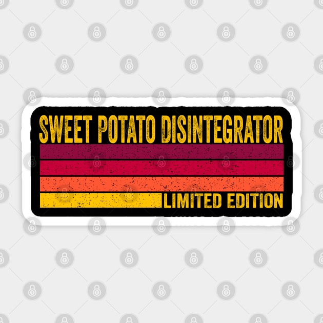 Sweet Potato Disintegrator Sticker by ChadPill